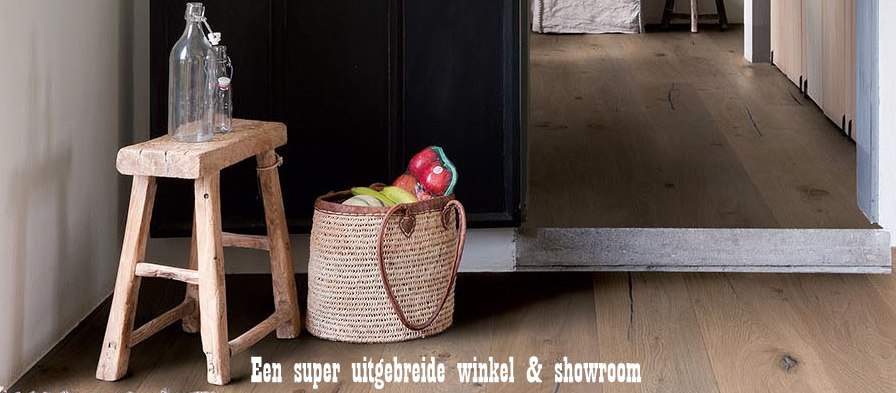 Houten vloeren Beetsterzwaag. Parket showroom Groningen